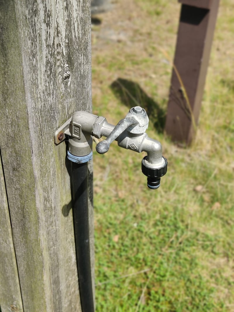 Frost-free spigot in context